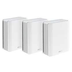 Asus (ZenWiFi BT8) BE14000 Tri-Band Wi-Fi 7 Smart AiMesh Extendable Routers (3 Pack), Up to 5,900 sq.ft, 2x 2.5G Ports, USB, VPN