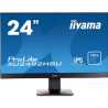 iiyama Prolite XU2492HSU-B1 24 Inch IPS LCD with Slim Bezel, 4ms, Full HD 1920x1080,1x HDMI,1 x DisplayPort,1 x VGA, 2 x USB, 2 