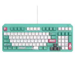 Asus TUF Gaming K3 Gen II Hatsune Miku Edition Optical-Mechanical Compact Gaming Keyboard, 97-Key Layout, Dampening Foam, IP57, 