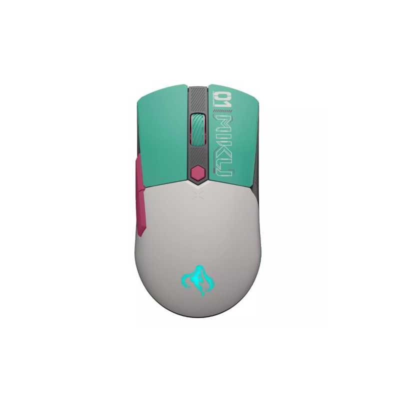 Asus TUF Gaming Mini Wireless/Bluetooth Mouse Hatsune Miku Edition, Tri-Mode Connectivity, 12000 DPI, 6 Programmable Buttons, Am