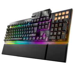 Be Quiet! Dark Mount Silent Linear RGB Mechanical Modular Keyboard, Hot-Swappable Numpad & Media Dock, Customisable Display Keys