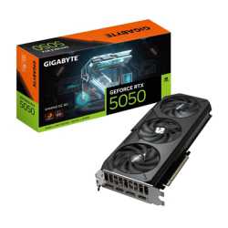 Gigabyte (GV-N5050GAMING OC-8GD) GeForce RTX 5050 GAMING OC 8GB, GDDR6 Graphics Card, 2560 Cuda Core, 2532MHz Core Clock, Windfo