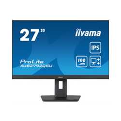 iiyama Prolite XUB2792QSU-B6 27 inch QHD IPS Monitor, .0.4ms, HDMI, DisplayPort, USB Hub, 100Hz, Speakers, Black, Internal PSU, 