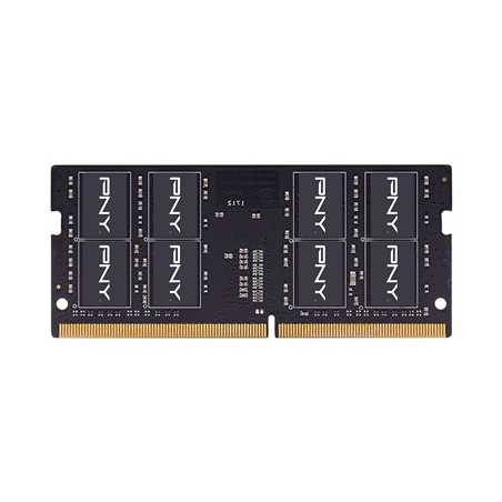 PNY (MN16GBSD43200-SI) 16GB, PERFORMANCE DDR4 3200MHz, SODIMM Notebook Memory, CL22, Single channel