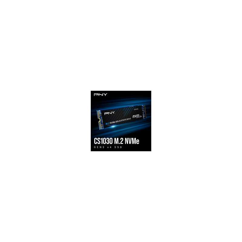 PNY (M280CS1030-500-RB) CS1030 M.2 NVMe 2TB SSD, PCIe Gen3 x4, Sequential Read of up to 2,000 MB/s and Write of up to 1,100 MB/s