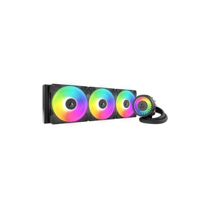 Arctic Liquid Freezer III Pro A-RGB 420mm Liquid CPU Cooler, P14 Pro PWM Fans & PWM Controlled Pump, Black