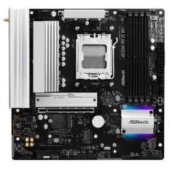 Asrock A620AM PRO RS WIFI, AMD A620A, AM5, Micro ATX, 4 DDR5, HDMI, DP, Wi-Fi 6E, 2.5G LAN, RGB, 3x M.2