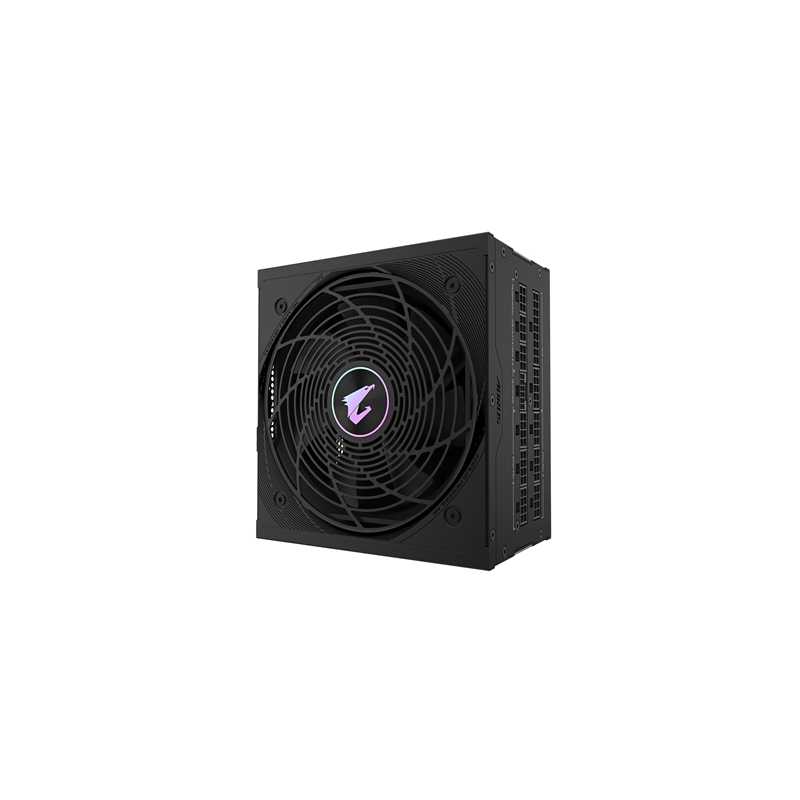 Gigabyte AORUS ELITE 850W PSU - Fully Modular, 80 PLUS Platinum, ATX 3.1, PCIe 5.0 Ready, 12VHPWR, Silent 120mm FDB Fan, 10-Year