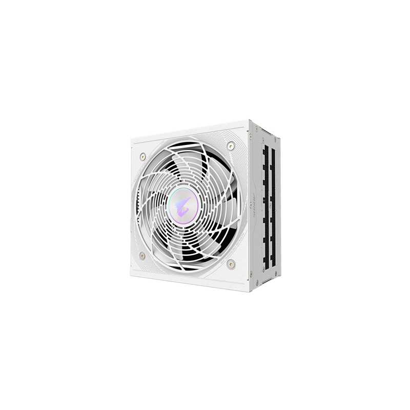 Gigabyte AORUS ELITE ICE 850W White PSU – Fully Modular, 80 PLUS Platinum, ATX 3.1, PCIe 5.0 Ready, 12VHPWR, Silent 120mm FDB 