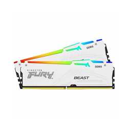 Kingston FURY Beast (KF560C36BWEAK2-64) 64GB RGB (2x32GB) System Memory, DDR5, 6000MTs, DIMM, CL36, 288 Pin.