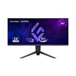 Viewsonic VX3480-2K-PRO 34 Inch 165Hz UWQHD Gaming Monitor, 3440x1440, 1ms, Display Port, 2xHDMI, Height Adjust, Swivel, VESA