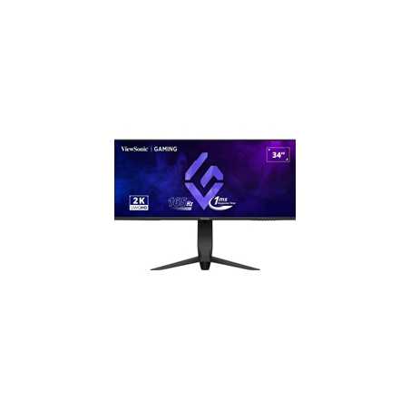 Viewsonic VX3480-2K-PRO 34 Inch 165Hz UWQHD Gaming Monitor, 3440x1440, 1ms, Display Port, 2xHDMI, Height Adjust, Swivel, VESA