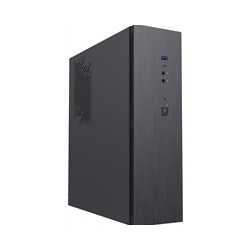 CiT S8i-AC SFF Micro ATX Desktop Case With Brushed Finish Front 8.3 Litre 1 x USB3.0 1 x USB 3.X Type C 1 x 80mm Fan
