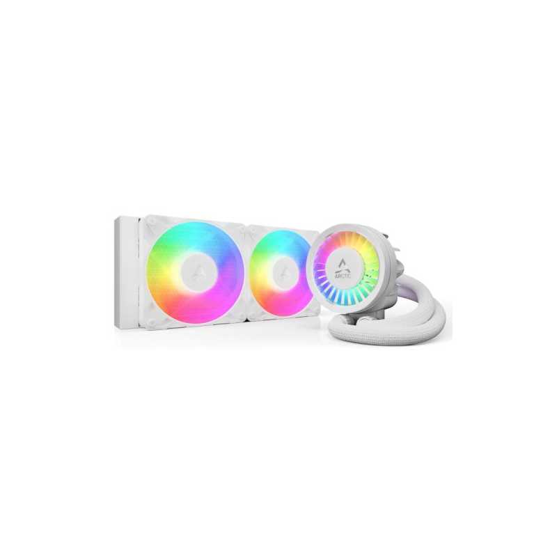 Arctic Liquid Freezer III Pro A-RGB 240mm Liquid CPU Cooler, P12 Pro PWM Fans & PWM Controlled Pump, White