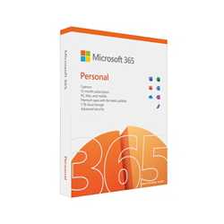 Microsoft Office 365 Personal 1 Year 1 User - Retail Boxed FY25H2