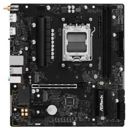 Asrock A620AM-X WIFI, AMD A620A, AM5, Micro ATX, 2 DDR5, HDMI, DP, AC Wi-Fi, 2.5G LAN, 2x M.2
