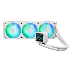 Asus PRIME LC 360 ARGB 360mm Liquid CPU Cooler, ARGB Fans, Customisable Infinity Mirror Lenses