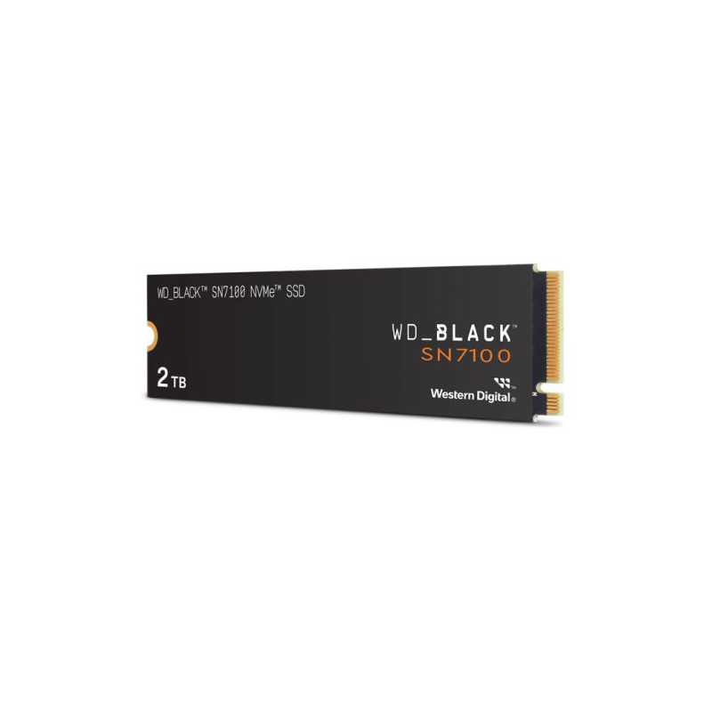 WD 2TB Black SN7100 M.2 NVMe Gen4 SSD, M.2 2280, PCIe4, R/W 7250/6900 MB/s, 1000K/1400K IOPS