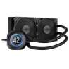 Corsair NAUTILUS 240 RS LCD Liquid CPU Cooler, Personalised LCD Screen, RS120 Magnetic Dome Fans, Daisy-Chain Connections, Black
