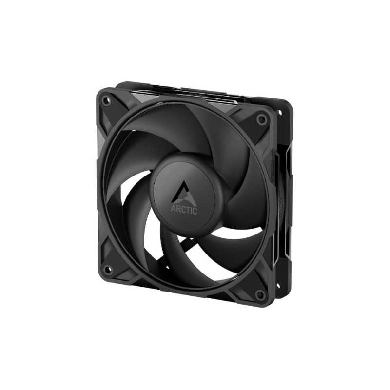 ARCTIC P12 Pro PST 12cm PWM Case Fan w/ Cable Splitter, Fluid Dynamic Bearing, 600-3000 RPM, Automated Balancing, Black