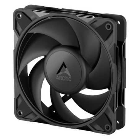 ARCTIC P12 Pro PST 12cm PWM Case Fan w/ Cable Splitter, Fluid Dynamic Bearing, 600-3000 RPM, Automated Balancing, Black