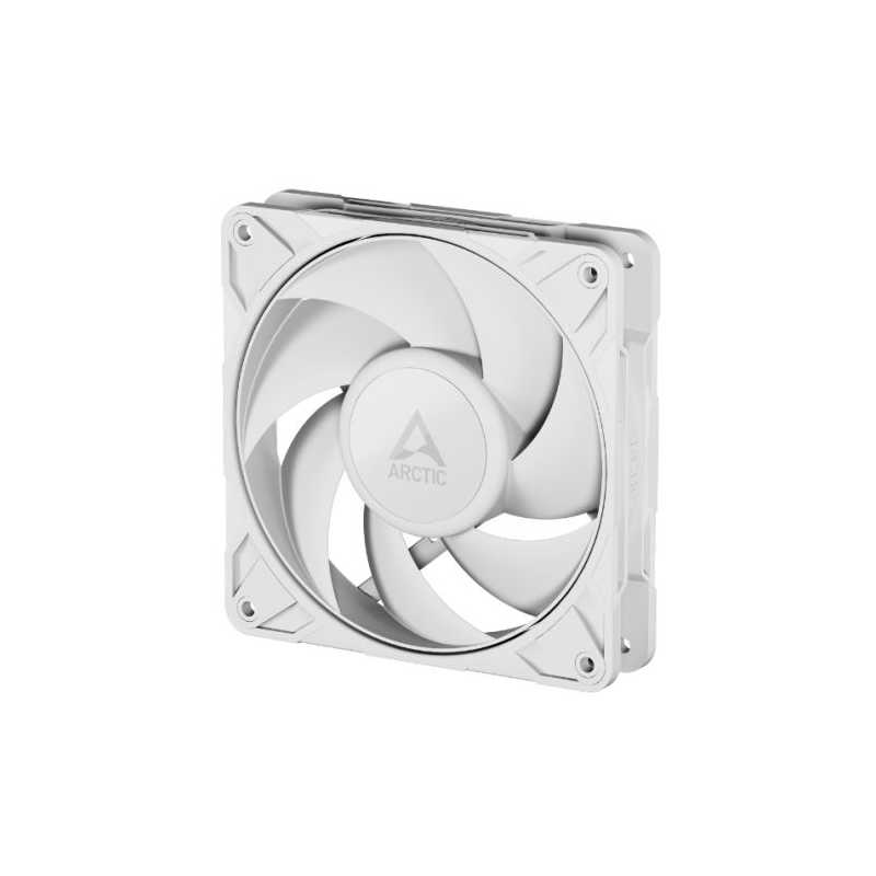 ARCTIC P12 Pro PST 12cm PWM Case Fan w/ Cable Splitter, Fluid Dynamic Bearing, 600-3000 RPM, Automated Balancing, White
