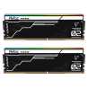 Netac Shadow II RGB Black 32GB Kit (2 x 16GB), DDR5, 6200MHz, CL32, AMD EXPO & Intel XMP 3.0, ECC, PMIC, DIMM Memory