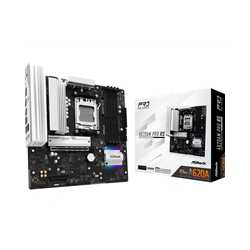 ASRock A620AM PRO RS AMD Socket Motherboard, 4 x DDR5 DIMM Slots, 1 x M.2 Socket (Key E), 2 x USB 3.2 Type-C, 2.5G LAN, 1 x HDMI