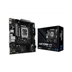 ASRock H810M-H Intel Socket Motherboard, 2 x DDR5 DIMM Slots, 1 x Hyper M.2 Socket , ASRock Intel 4-Layer Memory POOL 1 x HDMI P