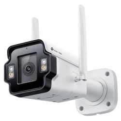 TP-LINK (InSight S345-4G) VIGI 4MP Outdoor Full-Color 4G Bullet Network Camera w/ 4mm Lens, 4G Mobile Networking, 3x LAN, AI Det