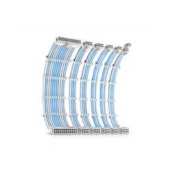 Antec White/Blue PSU Extension Cable Kit - 6 Pack (24 PIN / 1 x CPU 4+4 / 2x PCI-E 8 / 2 x PCI-E 6)