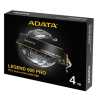 Adata Legend (SLEG-900P-4TCS) 900 PRO PCIe Gen4 x4 M.2 2280 Solid State Drive,  R/W speed up to 7,400/6,500 MB/s, 5-year limited