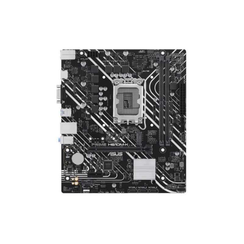 Asus PRIME H610M-K, Intel H610, 1700, Micro ATX, 2 DDR5, VGA, HDMI, PCIe4, 1x M.2
