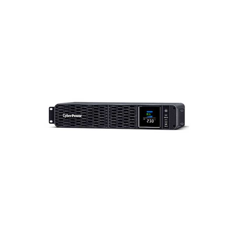 CyberPower Advanced PFC Sinewave 2U Rackmount 12000VA UPS, 720W, Colour LCD, 8x IEC C13, USB, Hot-swappable Batteries