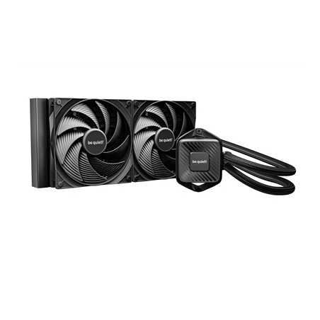 be quiet! Pure Loop 3  Liquid CPU Cooler, Universal Socket, 240mm Radiator, 2 x Pure Wings 3 140mm PWM High Speed, 3-year manufa
