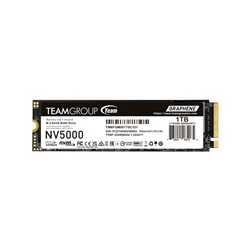 Team NV5000 (TM8FGM001T0C101) 1TB M.2 Interface, PCIe Gen4x4 with NVMe, 2280, Read 5000MB/s, Write 3000MB/s, 3 Year Warranty
