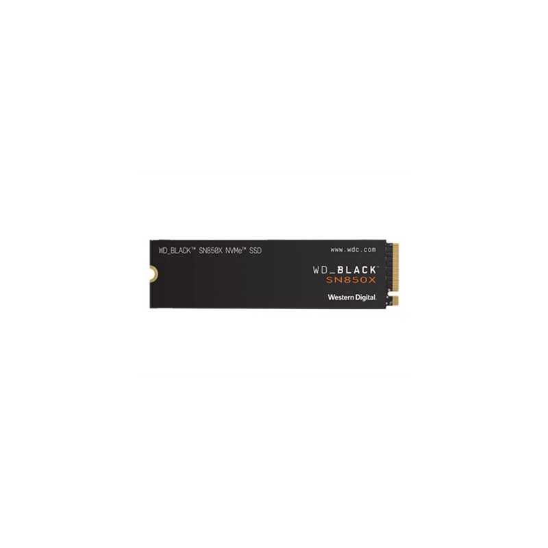 WD Black SN850X (WDS100T2X0E-00BCA0) 1TB NVMe SSD, M.2 Interface, PCIe Gen4, 2280, Read 73000MB/s, Write 6300MB/s, 5 Year Warran