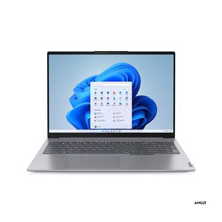 Lenovo ThinkBook 16 Laptop, 16 Inch WUXGA 1920x1200 IPS Screen, AMD Ryzen 3 7330U, 16GB RAM, 256GB SSD, AMD Radeon Graphics, Win