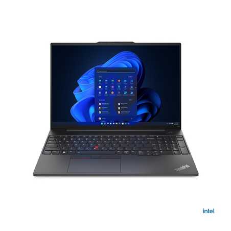 Lenovo ThinkPad E16 Laptop, 16 Inch WUXGA 1920x1200, Intel Core i3-1315U Processor, 8GB RAM, 256GB SSD, Intel UHD Graphics Graph
