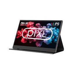 piXL PM156C 15.6 Inch IPS Portable Monitor, Full HD, 60Hz, USB-C, Mini HDMI, Earphone, Speaker, Including Protective Case