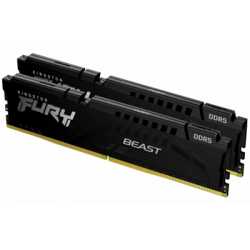 Kingston FURY Beast (KF552C40BB2K2-64) 64GB (32BG x 2) System Memory, 5600MT/s, DDR5, CL40, DIMM, Black
