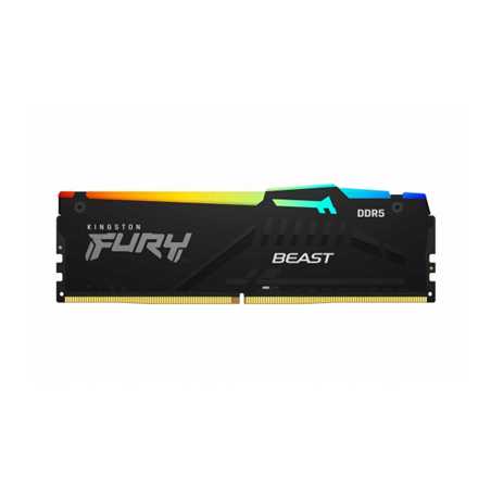 Kingston FURY Beast (KF560C36BBEA-8) 8GB System Memory, 60000MT/s, DDR5, CL36, DIMM, RGB, Black
