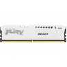 Kingston FURY Beast (KF560C36BWE2-16) 16GB System Memory, 6000MT/s, DDR5, CL36, DIMM, White