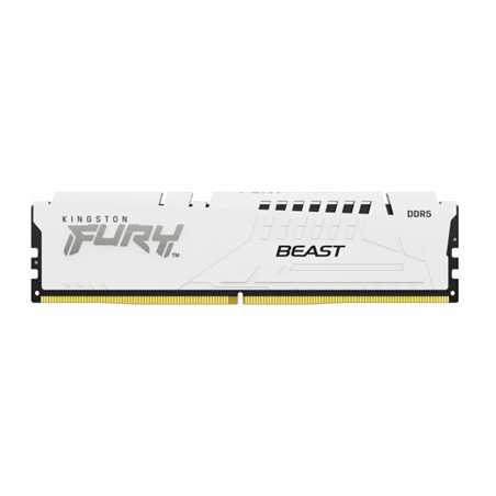 Kingston FURY Beast (KF560C36BWE2-16) 16GB System Memory, 6000MT/s, DDR5, CL36, DIMM, White