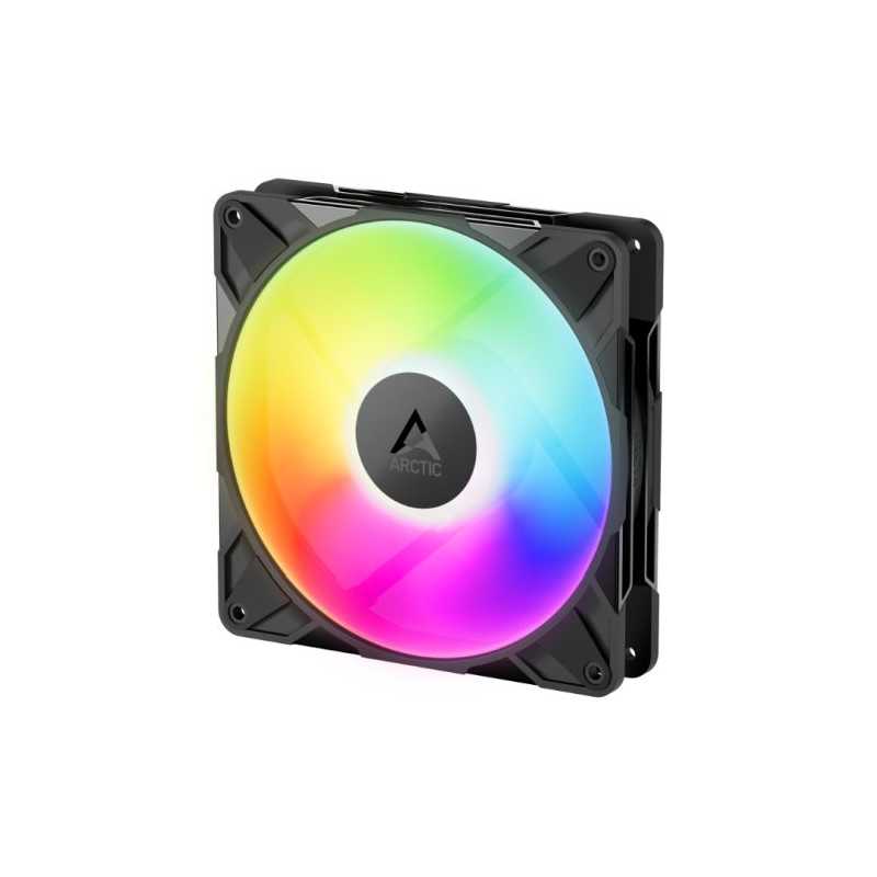 ARCTIC P14 Pro ARGB 14cm PWM Case Fan w/ Cable Splitter, Fluid Dynamic Bearing, 400-2500 RPM, Black