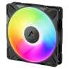 ARCTIC P14 Pro ARGB 14cm PWM Case Fan w/ Cable Splitter, Fluid Dynamic Bearing, 400-2500 RPM, Black