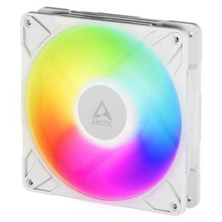 ARCTIC P14 Pro ARGB 14cm PWM Case Fan w/ Cable Splitter, Fluid Dynamic Bearing, 400-2500 RPM, White