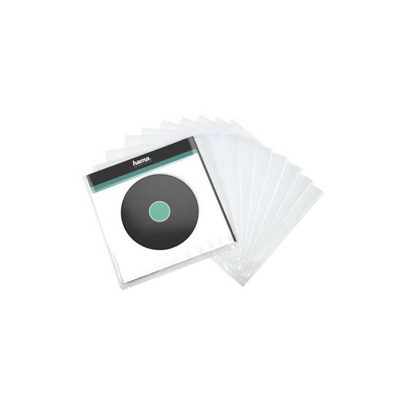 Hama LP Outer Sleeves x10, Transparent