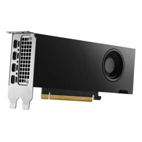 PNY RTX4000 SFF Ada Lovelace Professional Graphics Card, 20GB DDR6, 4 miniDP, 6144 CUDA Cores, Dual-Slot, Low Profile,  OEM (Bro