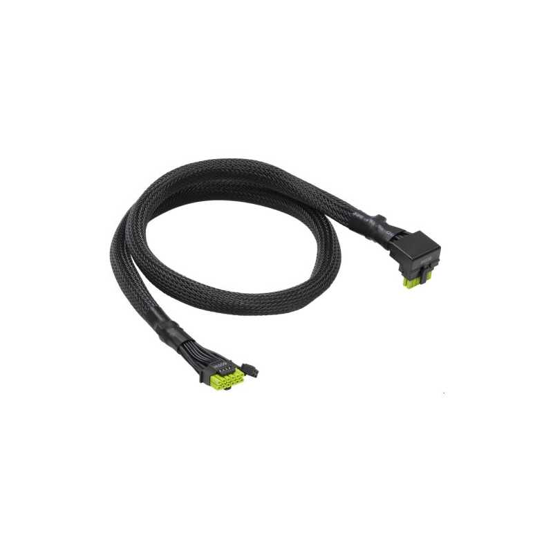 Asrock 12V-2x6 600W / L-Type Cable, Compliant to ATX 3.1 & PCIe 5.1, 90° Connector